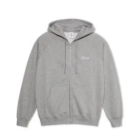 Polar Default Zip Hoodie -Heather Grey