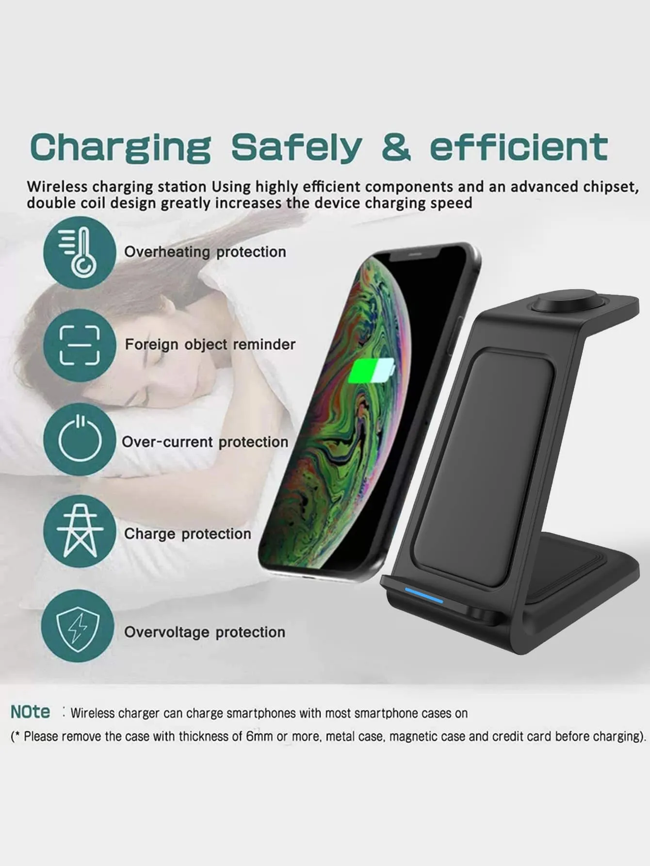 15W 3 In 1 Wireless Charger