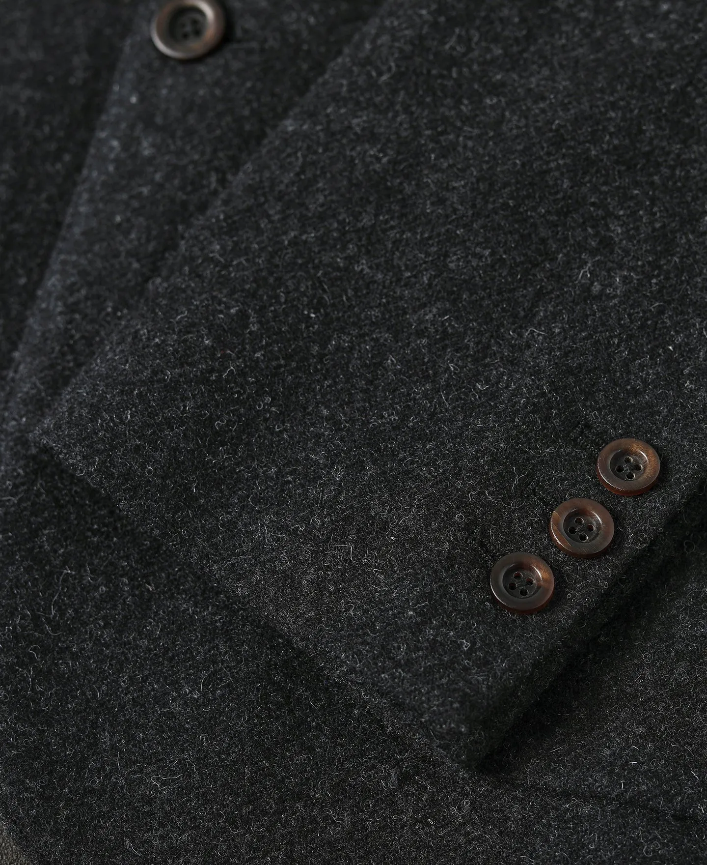 1930s Charcoal Gray Tweed Suit Jacket