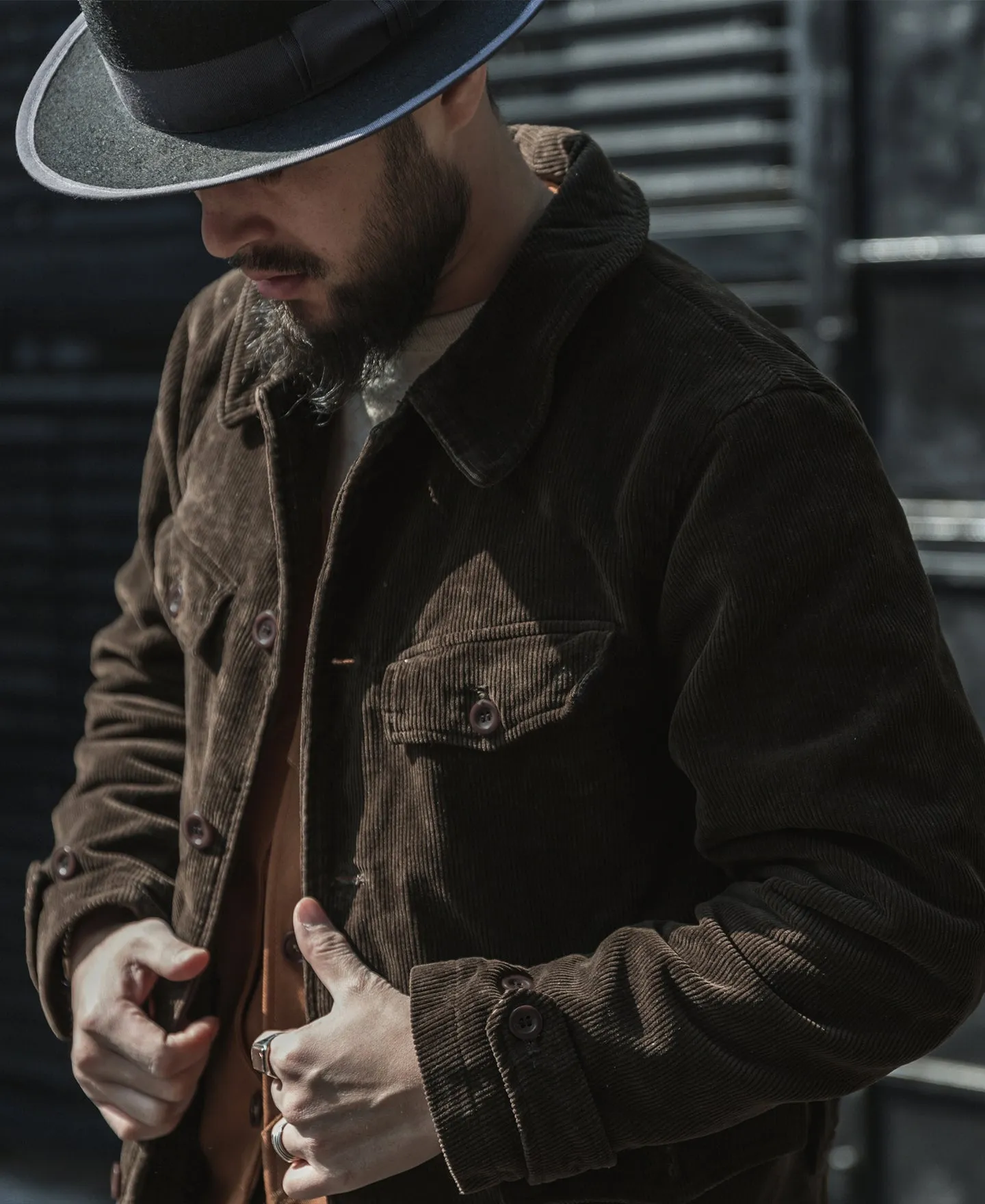 1930s French Corduroy Hunting Jacket