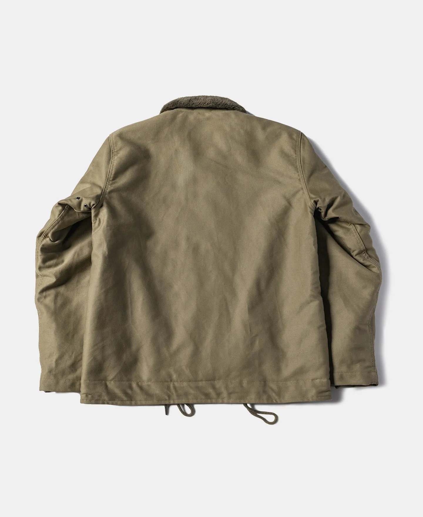 1940s USN 3rd Type N-1 Woolen Deck Jacket - Khaki Stencil