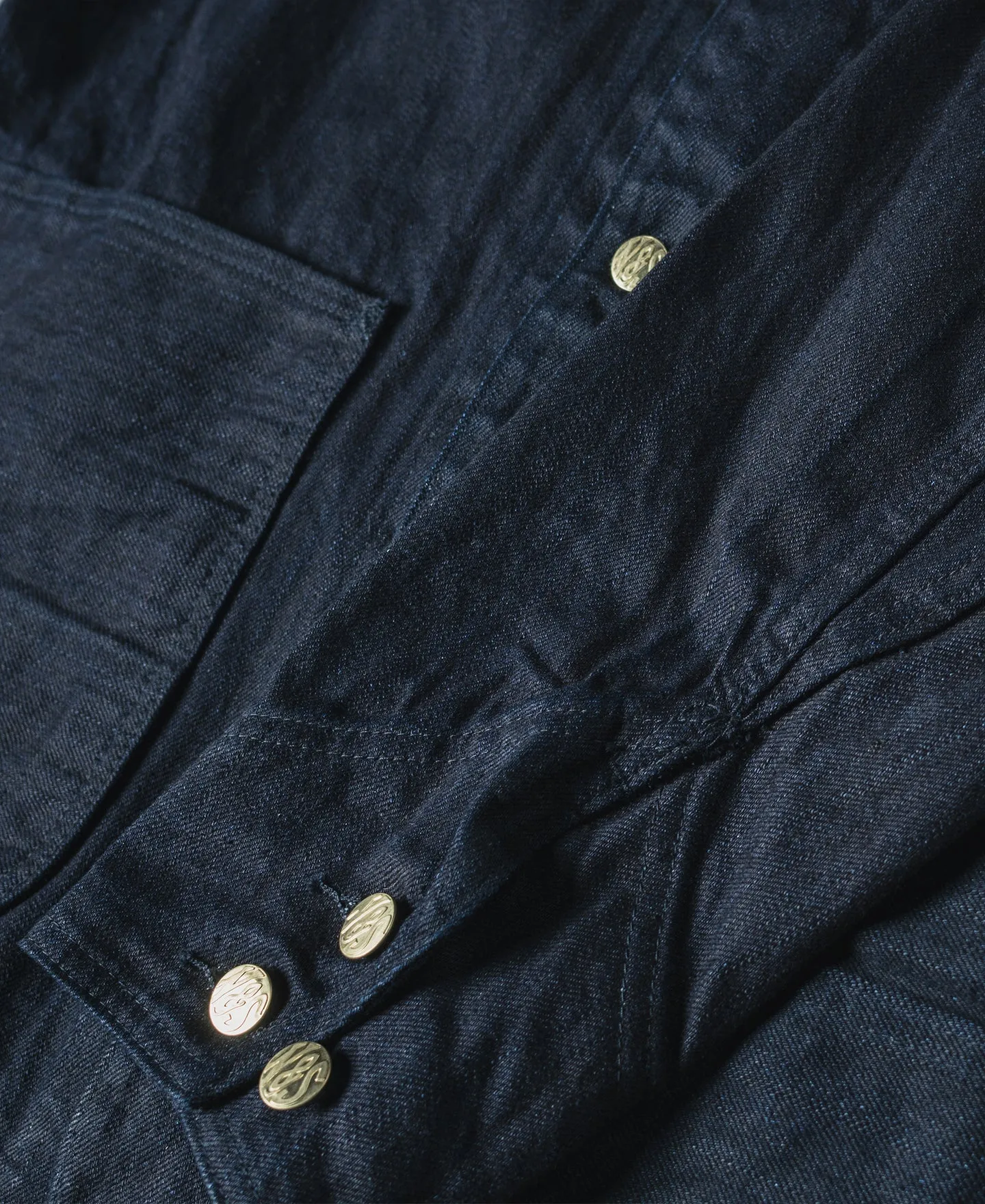 1950s 14.5 oz Slub Denim Chore Jacket