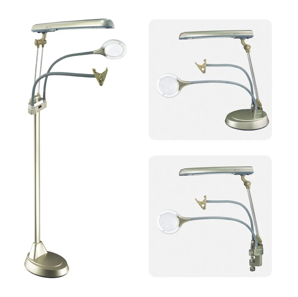 24w Ultimate 3-in-1 Craft Floor Lamp