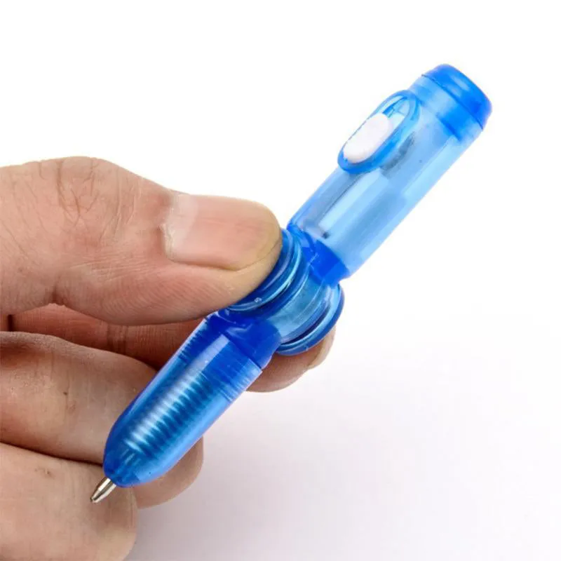 3 In 1 Spinner Light Up Spinning Pen