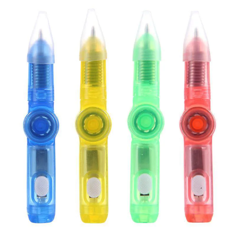 3 In 1 Spinner Light Up Spinning Pen