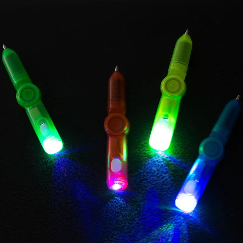 3 In 1 Spinner Light Up Spinning Pen