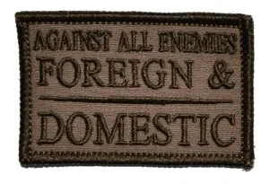 Against All Enemies Velcro Patch