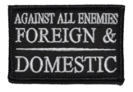 Against All Enemies Velcro Patch