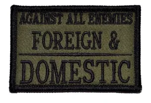 Against All Enemies Velcro Patch