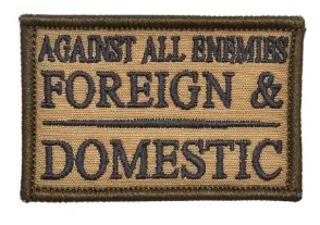 Against All Enemies Velcro Patch