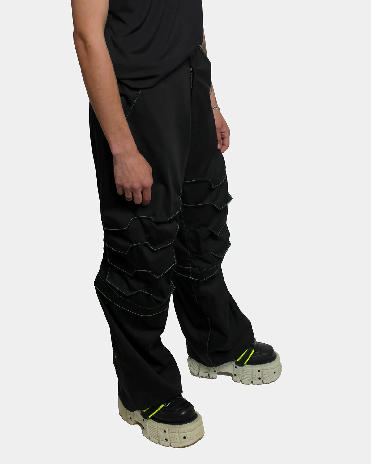 ANTI NUKE PANTS BLACK MENS