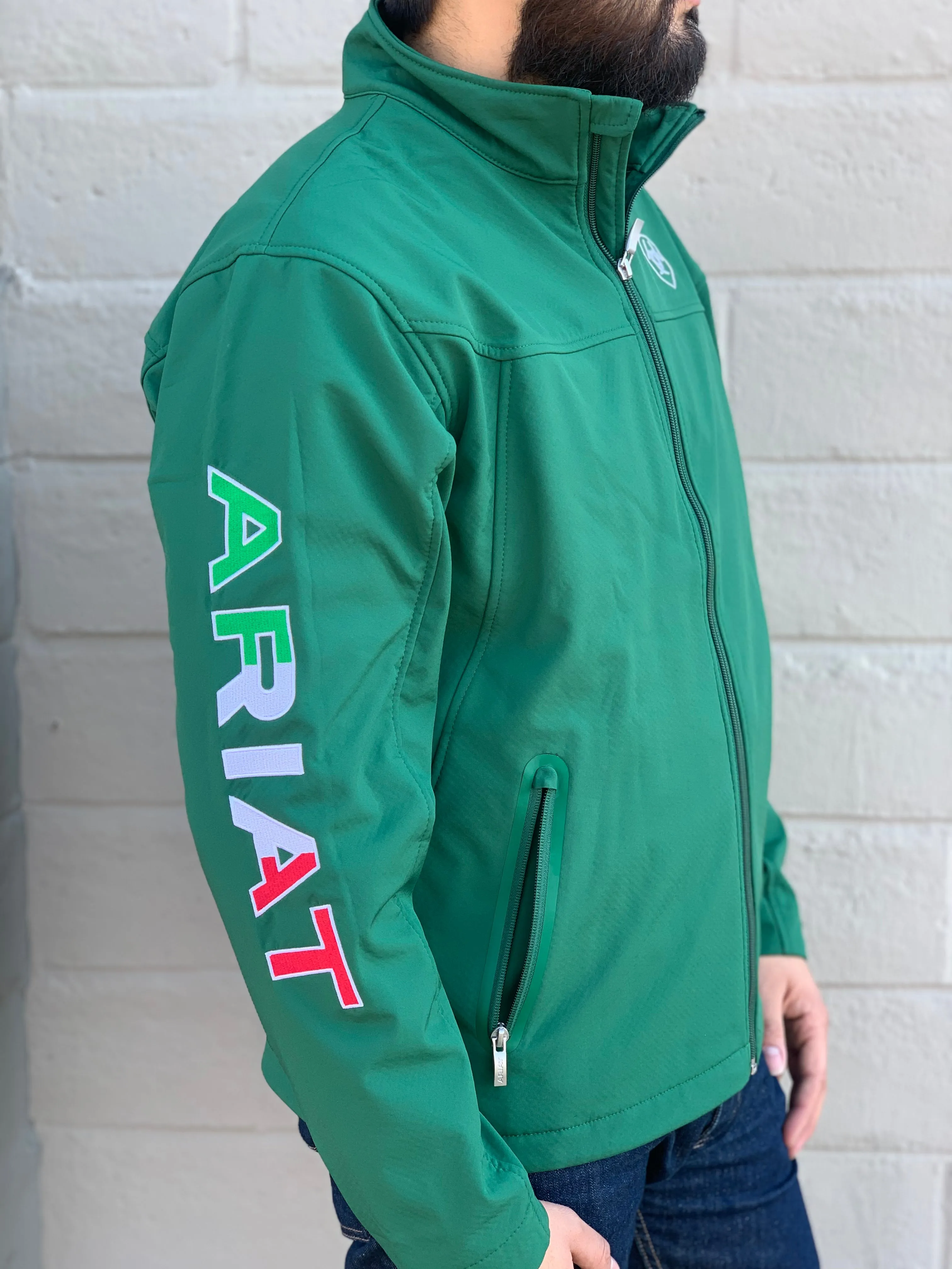 Ariat New Team Soft-Shell Mexico Green/Verde Jacket