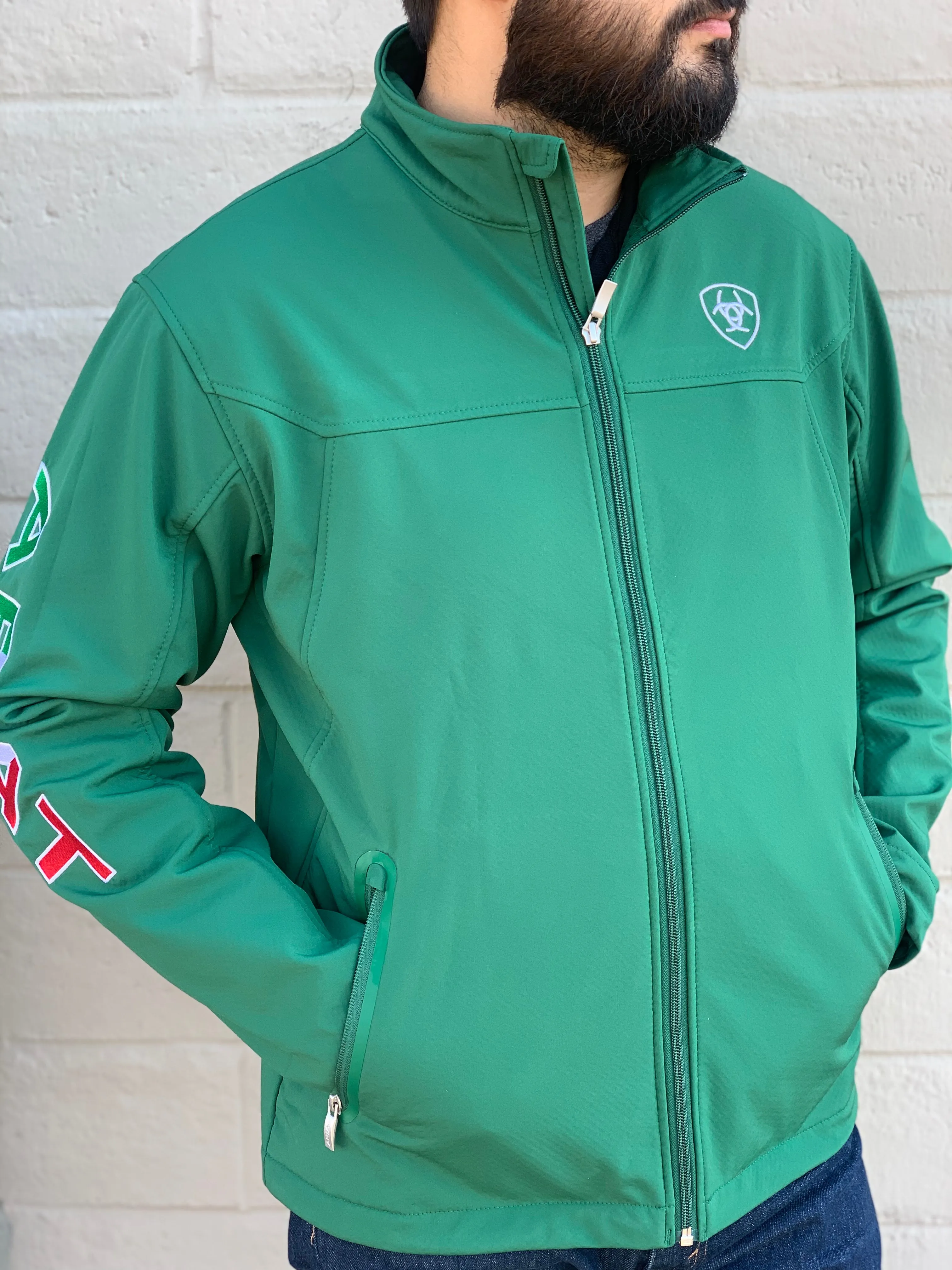 Ariat New Team Soft-Shell Mexico Green/Verde Jacket