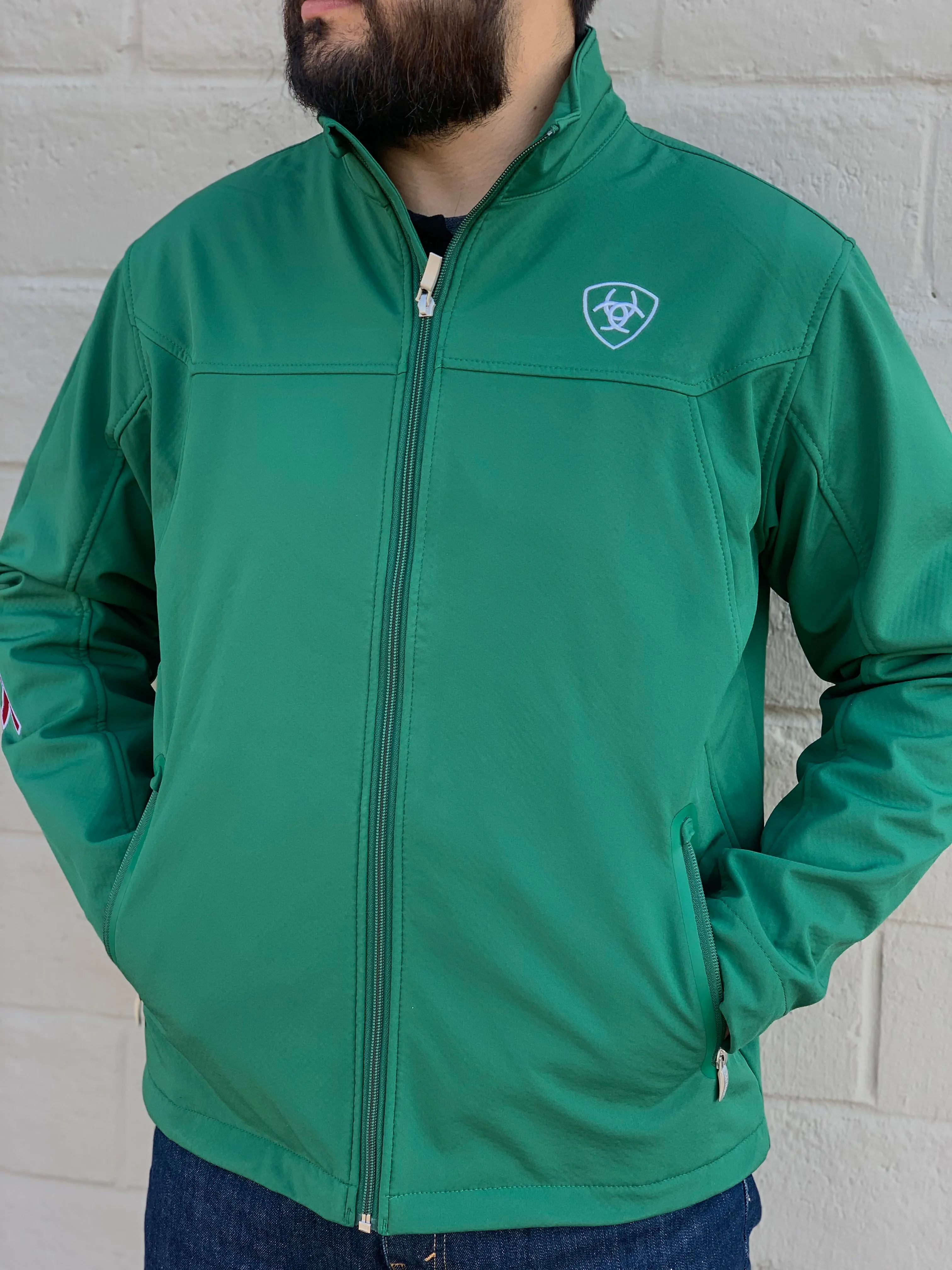 Ariat New Team Soft-Shell Mexico Green/Verde Jacket