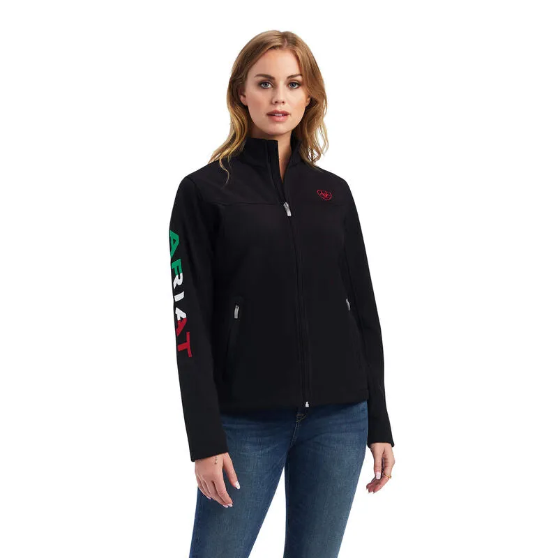 Ariat Women Mexico Black Soft-shell Jacket (NEW)