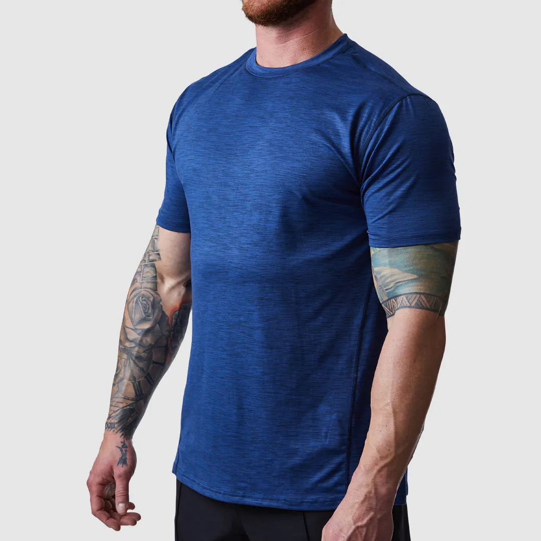 Athleisure Tee (Navy)