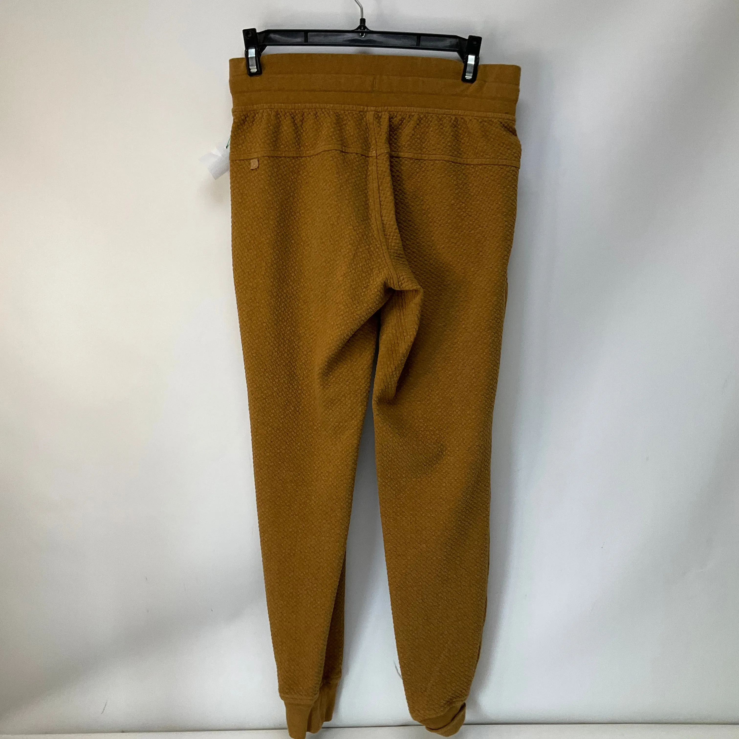 Athletic Pants By Lululemon In Yellow, Size: 4