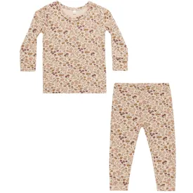 Bamboo Pyjama Set in Posy by Quincy Mae