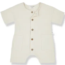 Battista Romper in Ivory by 1  in the Family