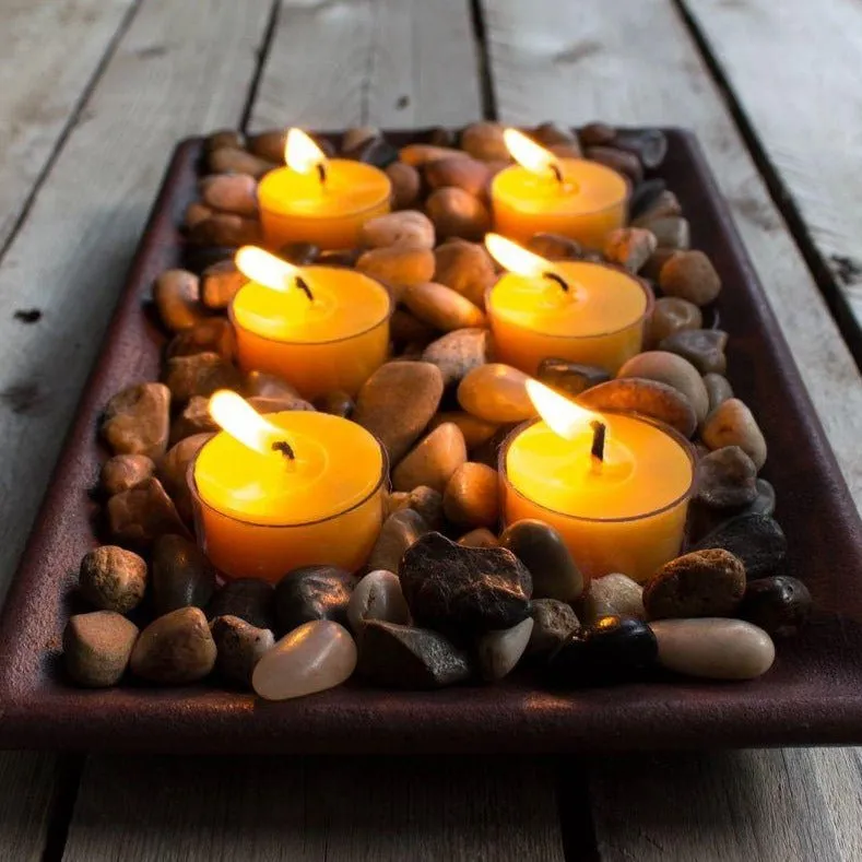 Beeswax Tealight Candles (Set of 6)