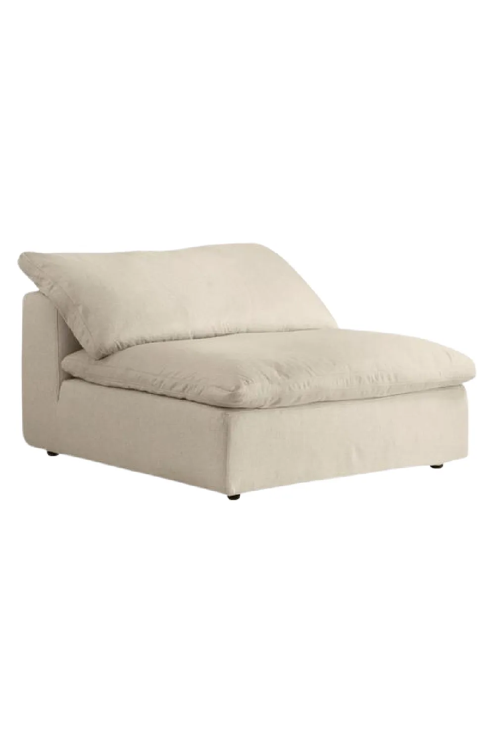 Beige Linen Modular Sofa Jnr | Andrew Martin Truman