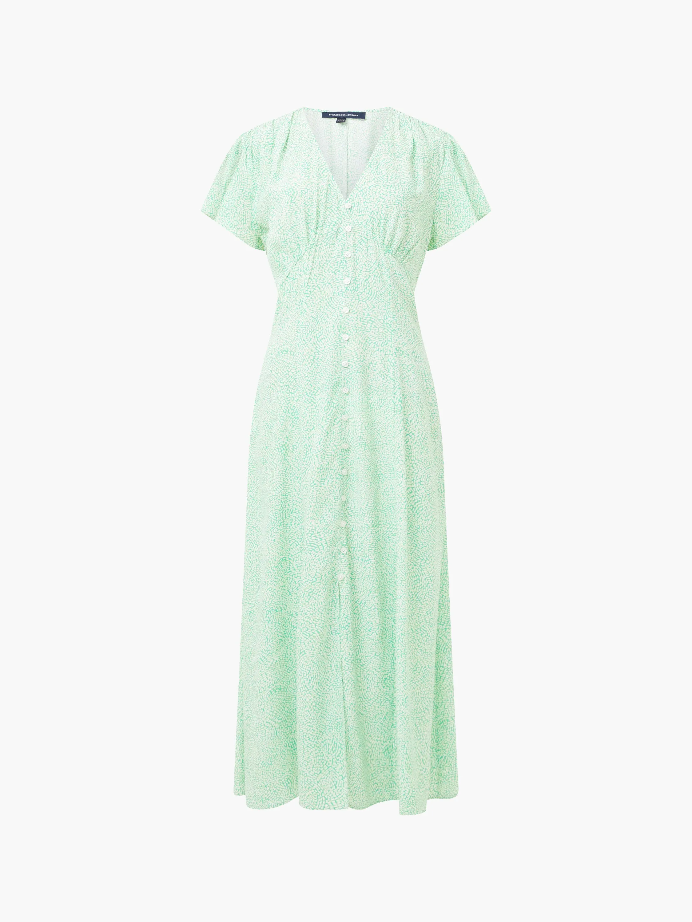 Bernice V-Neck Tea Dress