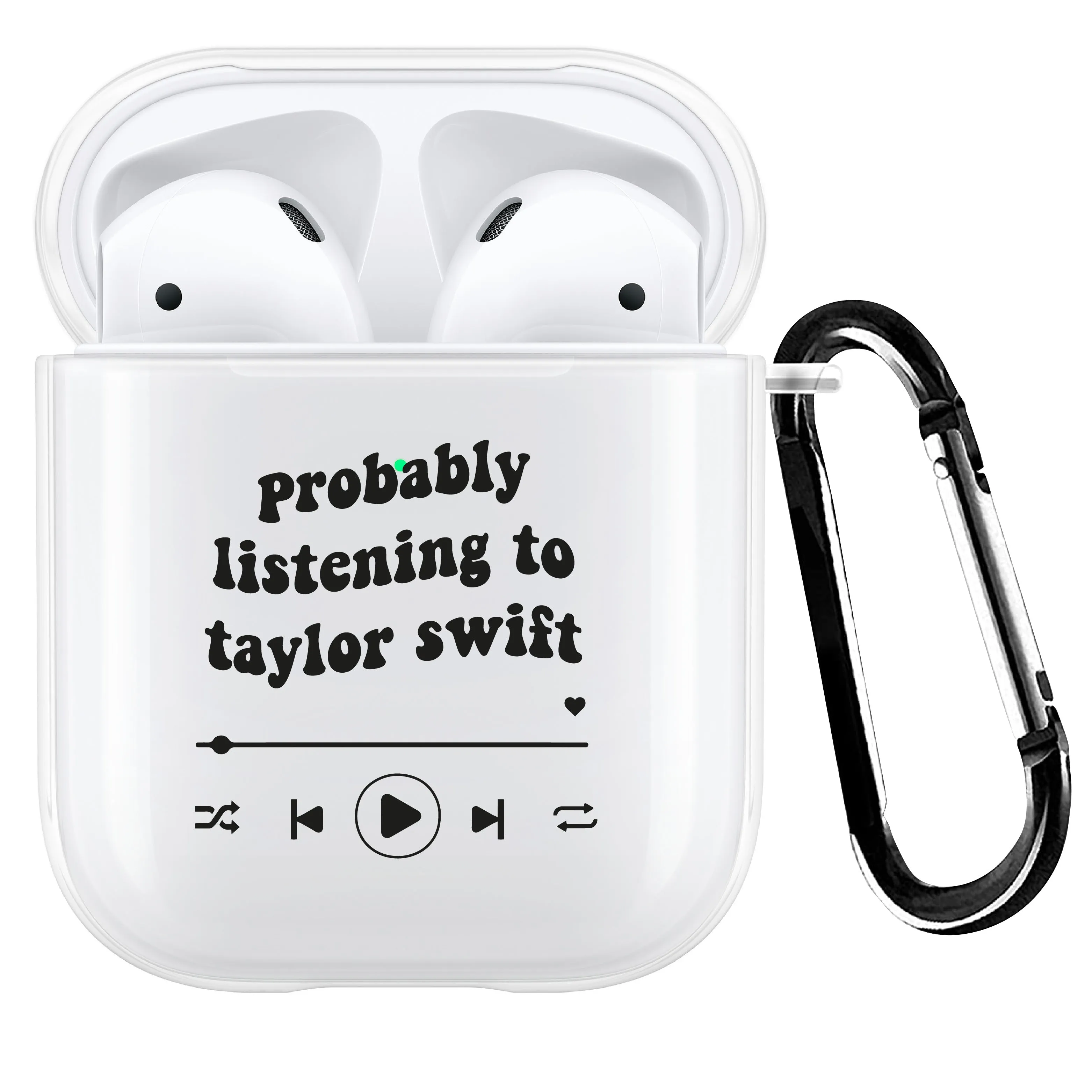 Black Probably Listening To Taylor Swift AirPod Case