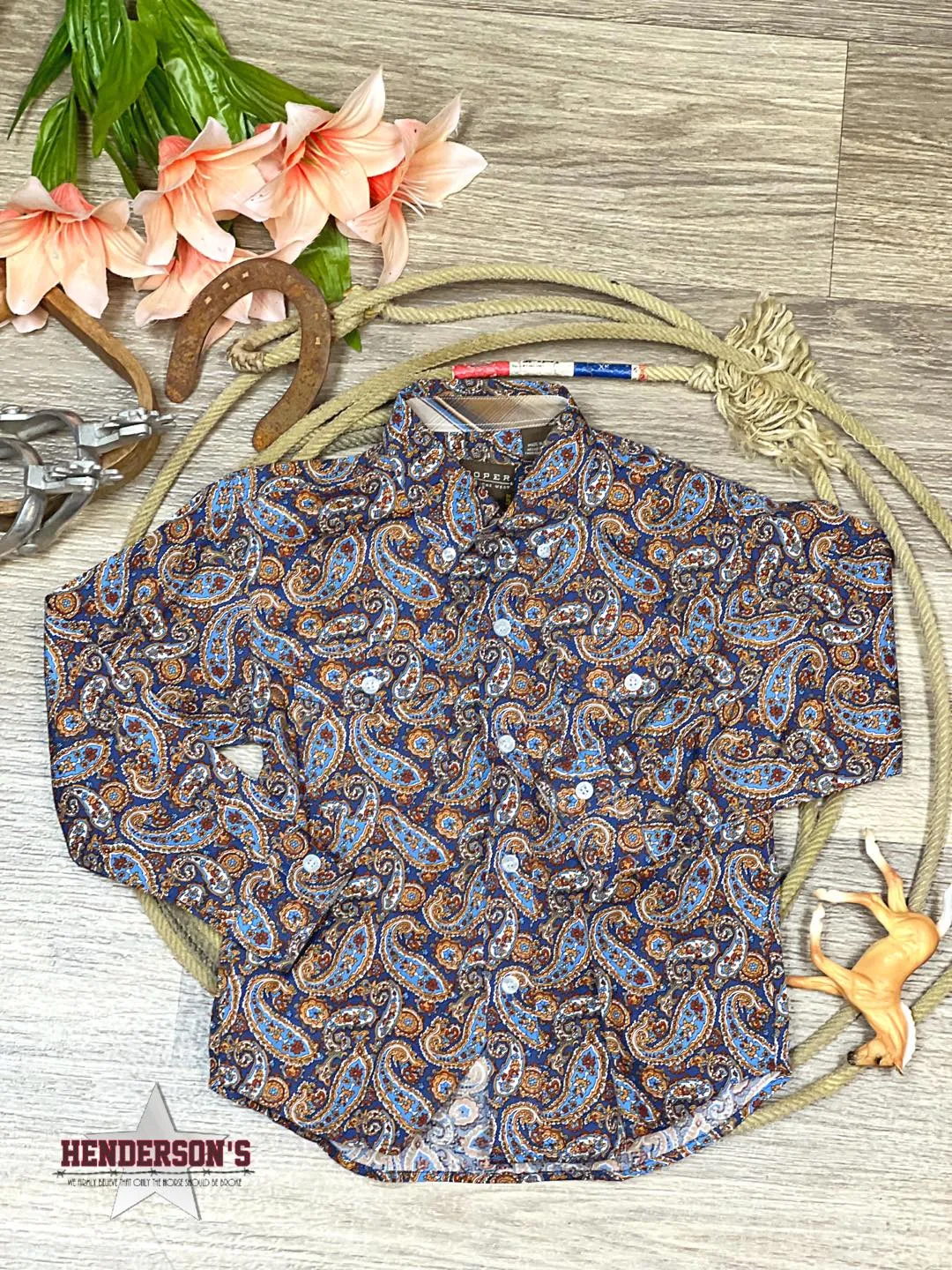 Boy's Amarillo Country Paisley