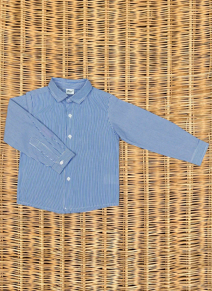 Boy's Striped Long Sleeve Shirt