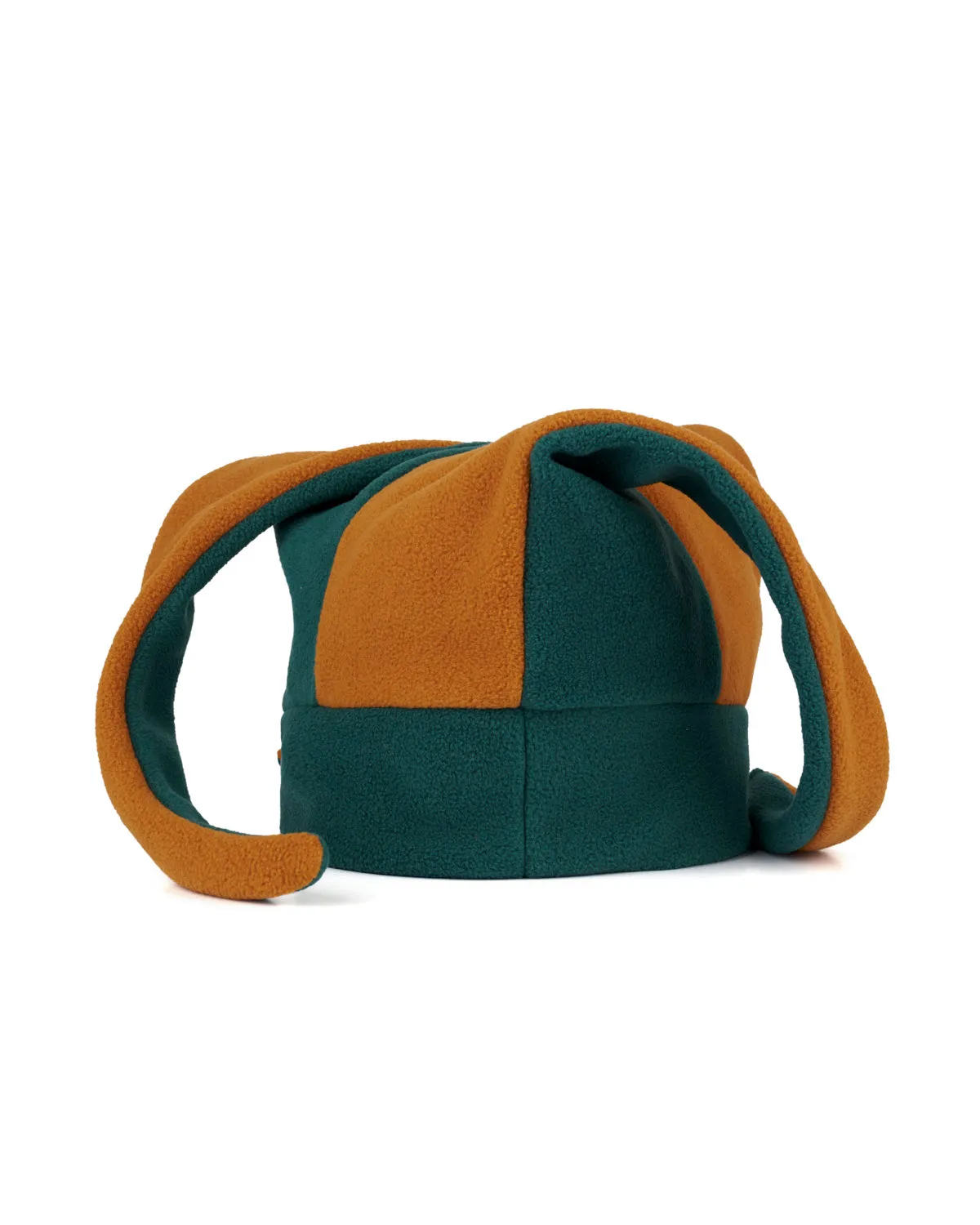 Brain Dead x K2 Polar Fleece Jester Beanie - Orange/Green