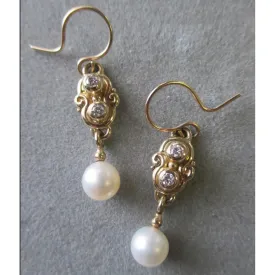 Bridal Earrings ER50YG by Richelle Leigh