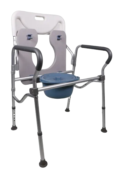 C2587005S 3 in 1 Aluminum Commode Chair