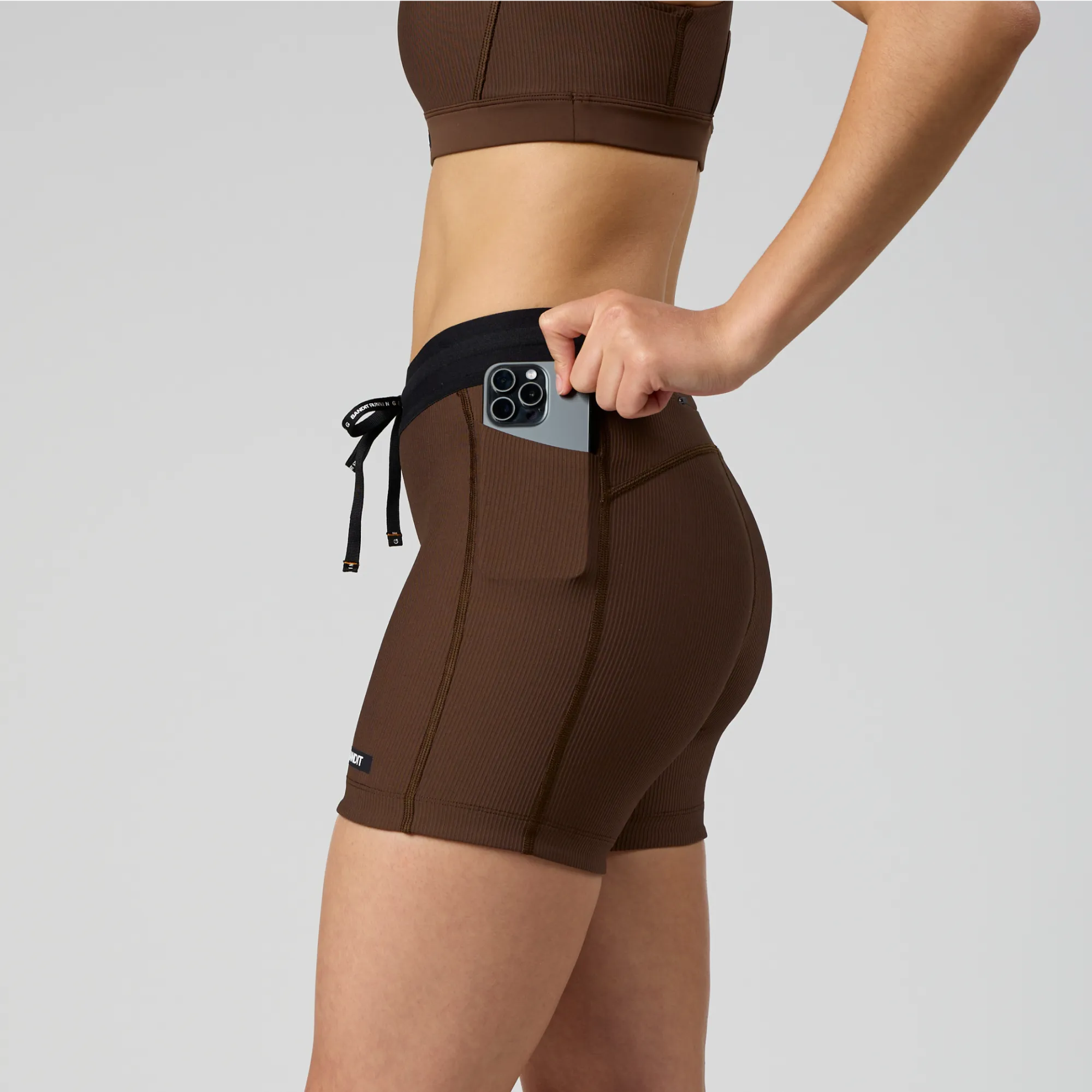 Cadence™ 5" Women's Compression Shorts - Umber