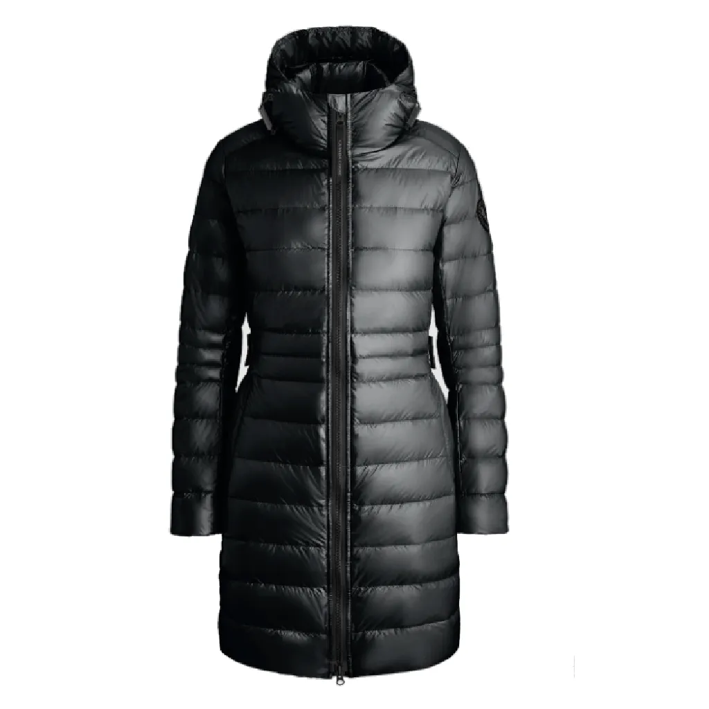 Canada Goose Women's Cypress Hooded Jacket- Black Label