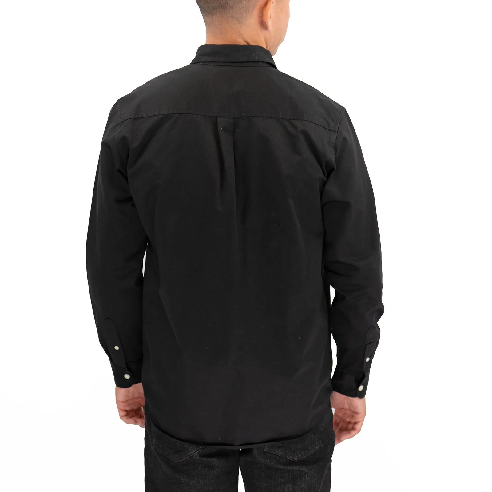 Carhartt WIP Mens Shirt Long Sleeve Madison Black