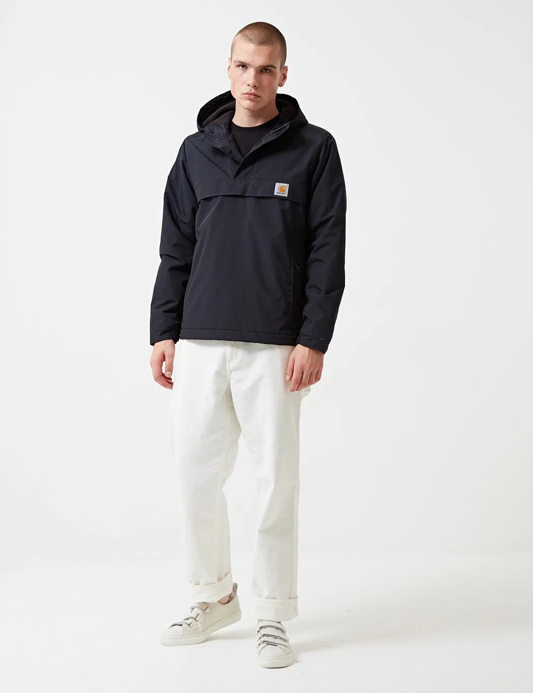 Carhartt-WIP Nimbus Half-Zip Jacket (Un-Lined) - Dark Navy