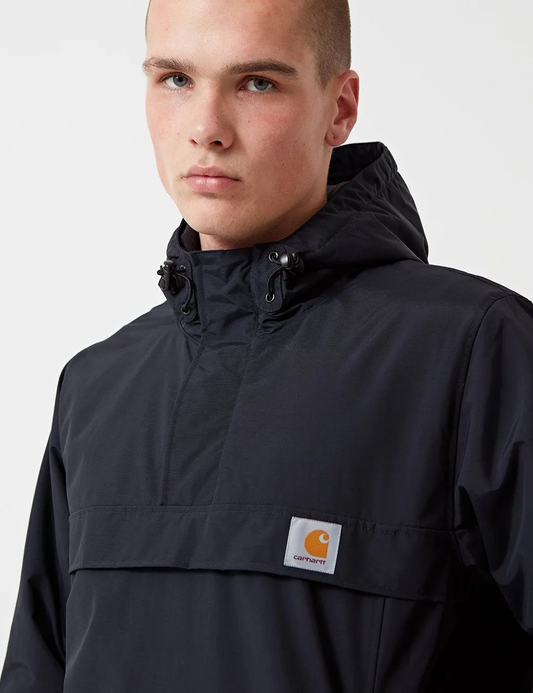 Carhartt-WIP Nimbus Half-Zip Jacket (Un-Lined) - Dark Navy