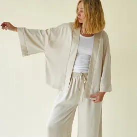 Chalk - Faith Short Kimono (one is reduced as it has a very slight pull on the back).