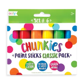 Chunkies Paint Sticks Classic Pack | Set of 6