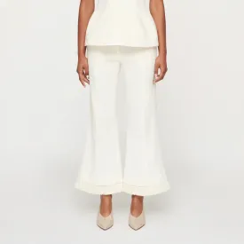 CLEA Parker Trouser, Off White