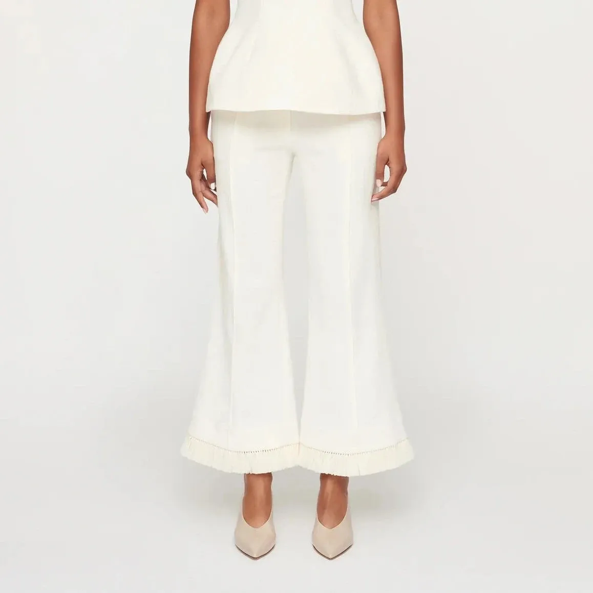 CLEA Parker Trouser, Off White