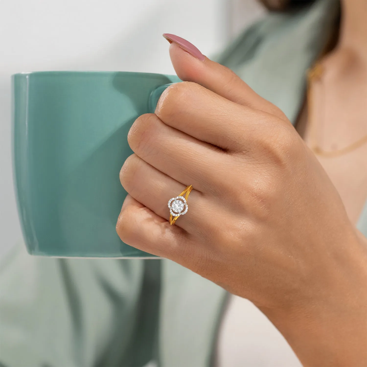 Composite Floral Ring