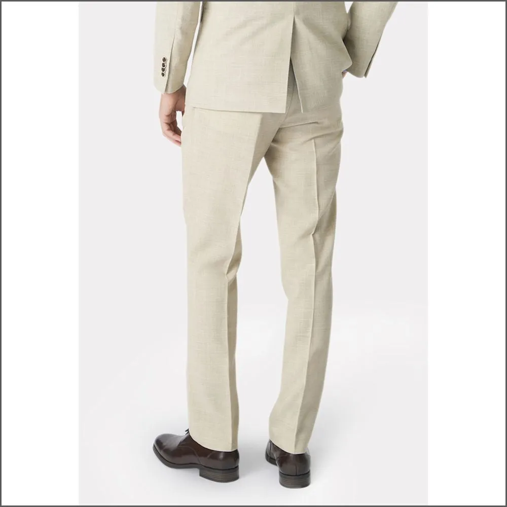 Constable Tailored Fit Natural Linen Mix Jacket from Brook Taverner>