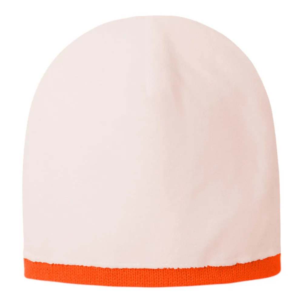 CornerStone Lined Enhanced Visibility Beanie with Reflective Stripes CS804