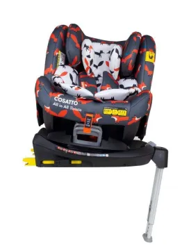 Cosatto All in All Rotate Group 0 123 Car Seat - Charcoal Mister Fox