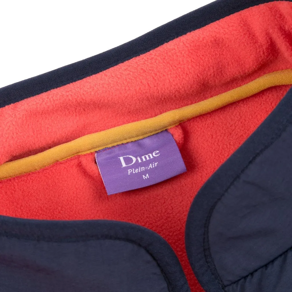 DIME PLEIN AIR POLAR FLEECE JACKET - CORAL