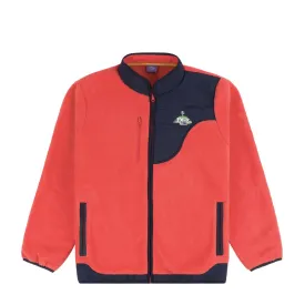 DIME PLEIN AIR POLAR FLEECE JACKET - CORAL