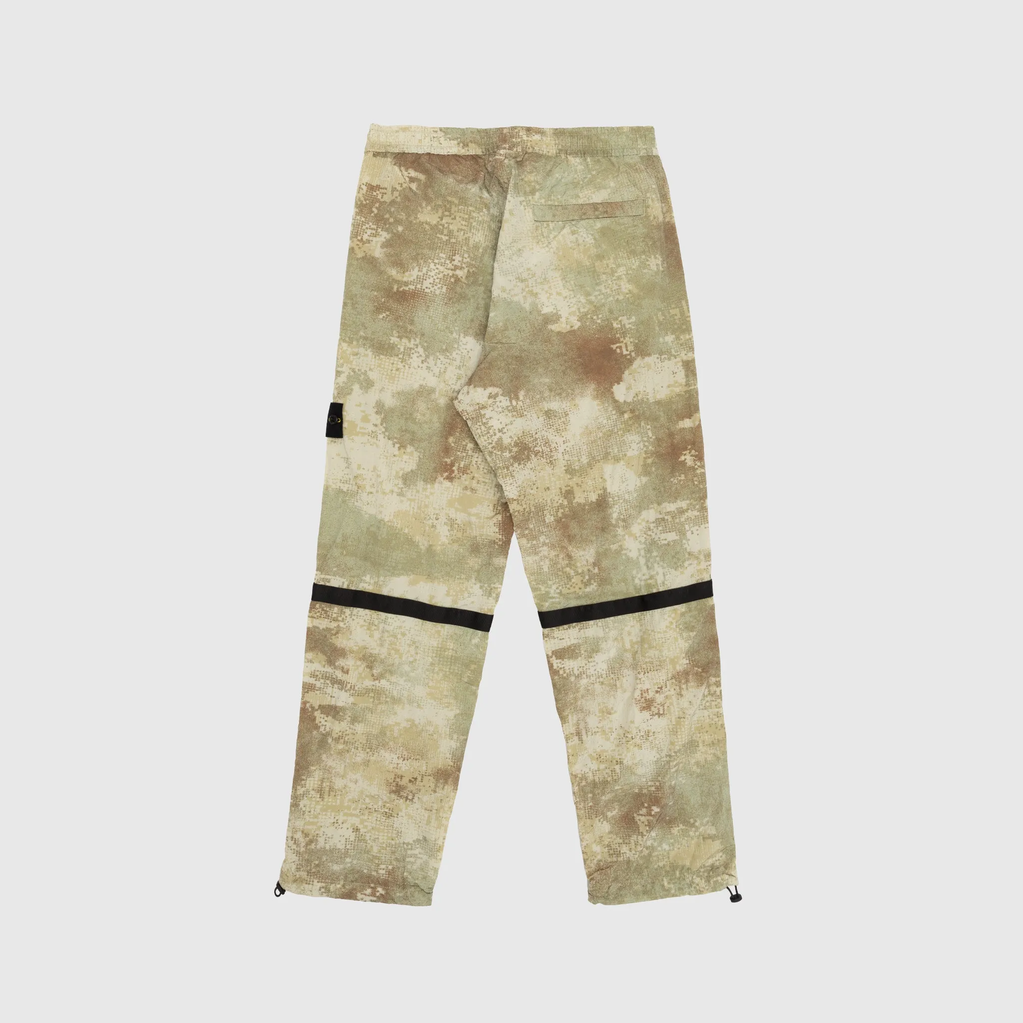 DISSOLVING GRID CAMO IN ECONYL® REGENERATED NYLON PANTS