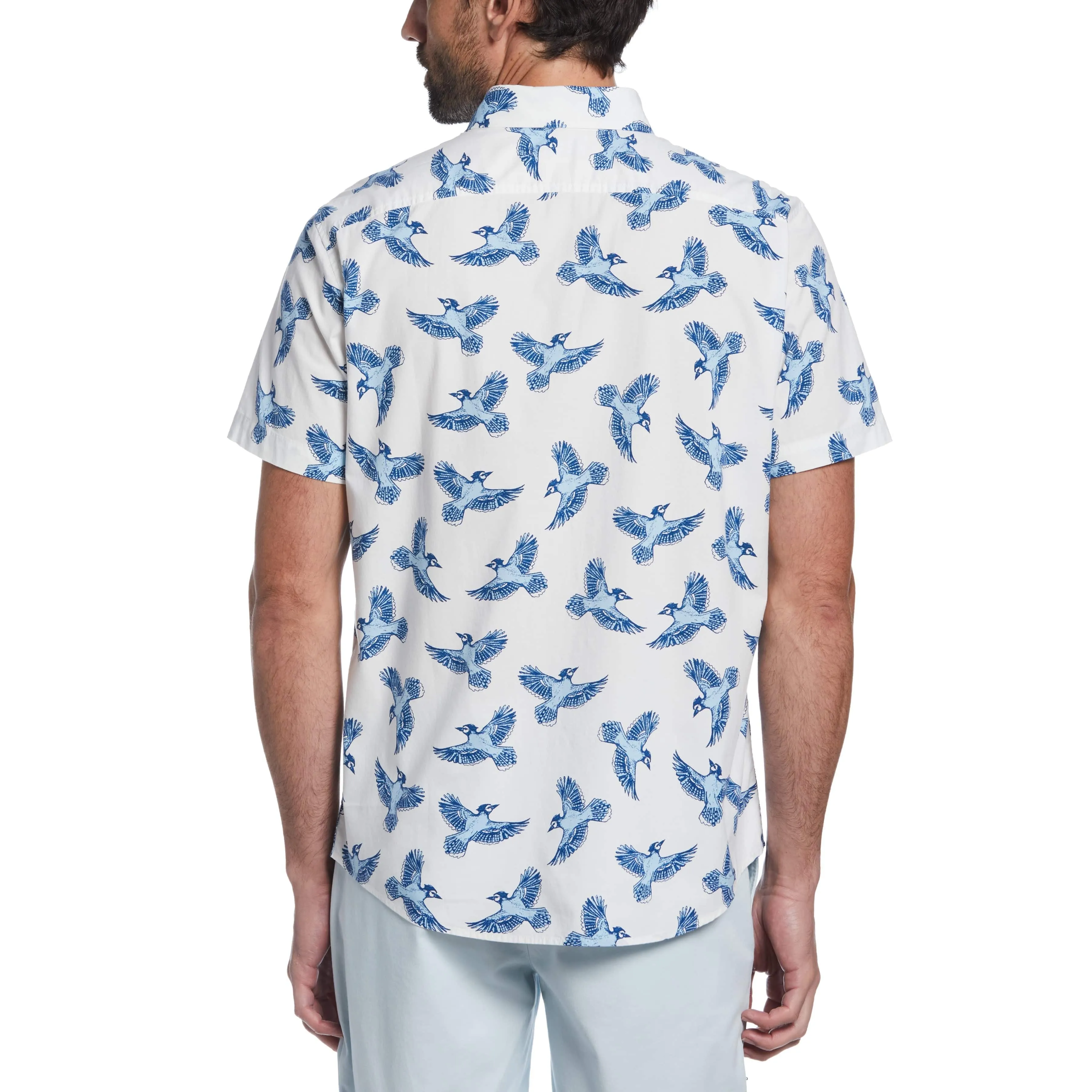 Ecovero™ Bird Print Shirt