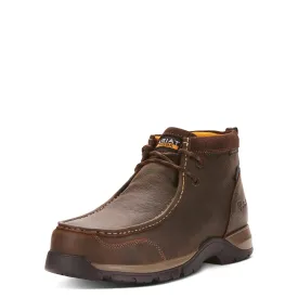 Edge LTE Composite-Toe Waterproof Moc Toe Work Boot Dark Brown